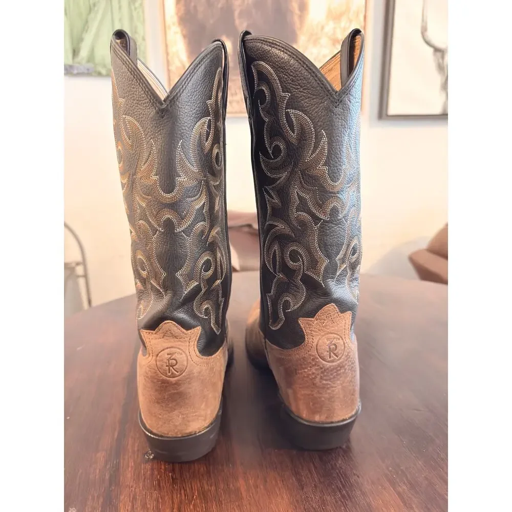Tony Lama Genuine Leather Cowboy Boots Men's Size 11EE